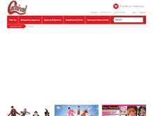 Tablet Screenshot of carnival.com.gr